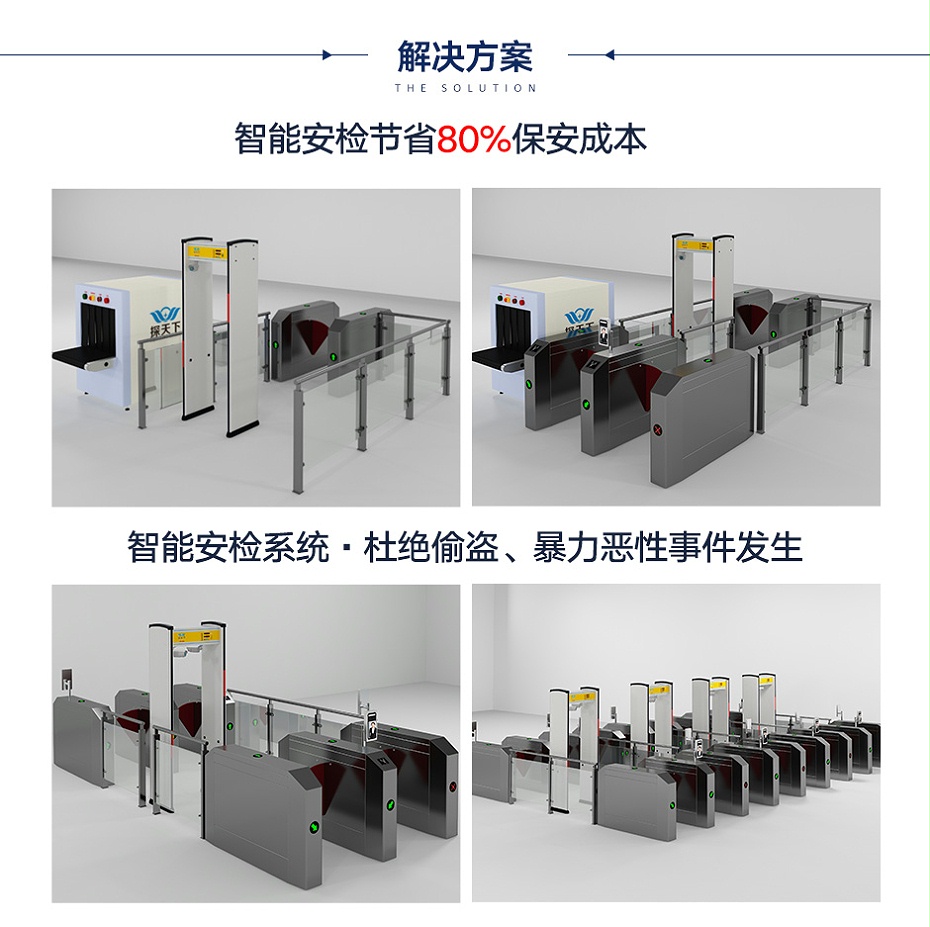 带灯安检门